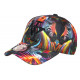 Casquette Zebre Orange et Noire Originale Fashion NY Baseball Wild CASQUETTES Hip Hop Honour