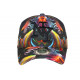 Casquette Zebre Orange et Noire Originale Fashion NY Baseball Wild CASQUETTES Hip Hop Honour