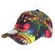 Casquette NY Dinosaure Verte et Noire Originale Baseball Wild CASQUETTES Hip Hop Honour