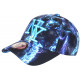 Casquette Enfant Panthère Bleue Violette Originale NY Wild 7 a 12 ans Casquette Enfant Hip Hop Honour