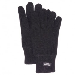 Gant Tricot uni Herman Thinsulate Noir ANCIENNES COLLECTIONS divers