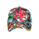 Casquette NY Tigre Grise et Rose Baseball Wild CASQUETTES Hip Hop Honour