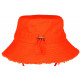 Chapeau Bob Ficelle Orange Prestige en Coton Urban Myxjack BOB Nyls Création