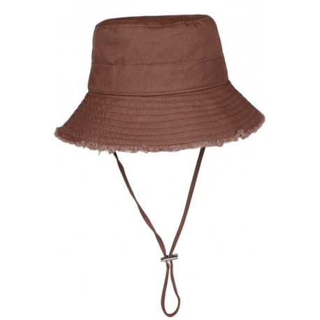 Chapeau Bob Ficelle Marron Prestige en Coton Urban Myxjack BOB Nyls Création