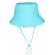 Chapeau Bob Bleu Ciel en Coton Prestige Urban avec Ficelle Myxjack BOB Nyls Création