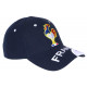 Casquette France Foot Drapeau Tricolore et Coq CASQUETTES PAYS