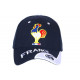 Casquette France Foot Drapeau Tricolore et Coq CASQUETTES PAYS