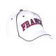 Casquette France Blanche Drapeau Tricolore Style Original CASQUETTES PAYS