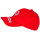 Casquette Tunisie Rouge et Blanche Drapeau Tunisien Baseball CASQUETTES Nyls Création