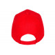 Casquette Tunisie Rouge et Blanche Drapeau Tunisien Baseball CASQUETTES Nyls Création