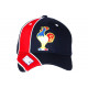 Casquette France Bleu Marine Coq Drapeau Tricolore CASQUETTES Nyls Création