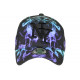 Casquette NY Bleue Violette Noire Streetwear Fashion Baseball Smoky CASQUETTES Hip Hop Honour