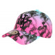 Casquette NY Rose et Bleue Streetwear City Baseball Smoky CASQUETTES Hip Hop Honour