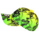 Casquette NY Verte et Jaune Streetwear City Baseball Smoky CASQUETTES Hip Hop Honour