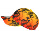 Casquette NY Orange et Jaune Streetwear City Baseball Smoky CASQUETTES Hip Hop Honour