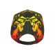 Casquette Enfant Orange Jaune Noire Streetwear Smoky NY Baseball 7 a 11 ans Casquette Enfant Hip Hop Honour