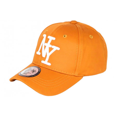 Casquette Enfant Camel et Blanche Baseball Wazzy 7 à 11 ans Casquette Enfant Hip Hop Honour