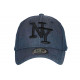 Casquette NY Bleue Denim Jeans classe Baseball Boston CASQUETTES Hip Hop Honour