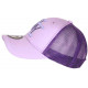 Casquette NY Filet Violette Trucker Baseball Tendance Gybz CASQUETTES Hip Hop Honour