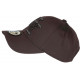 Casquette NY Marron Chocolat Classe Visiere Baseball Broadwyx CASQUETTES Hip Hop Honour