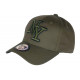 Casquette NY Verte et Noire Tendance Visiere Baseball Broadwyx CASQUETTES Hip Hop Honour