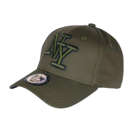 Casquette NY Verte et Noire Tendance Visiere Baseball Broadwyx CASQUETTES Hip Hop Honour