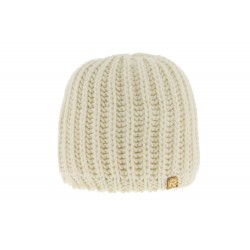 Bonnet Rmoutain Cold maille uni Ecru ANCIENNES COLLECTIONS divers