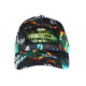 Casquette El Patron Plata O Plomo Verte Hologramme Streetwear CASQUETTES SKR