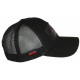 Casquette Plata O Plomo Rouge Hologramme Filet Noir Streetwear Cartel CASQUETTES SKR