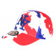 Casquette NY France Drapeau Tricolore Bleu Blanc Rouge Tendance Baseball CASQUETTES Hip Hop Honour