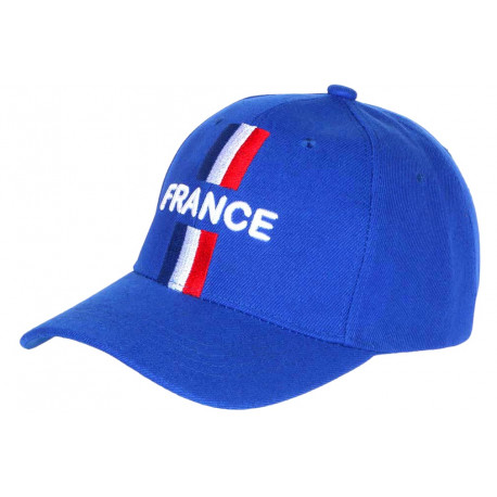 Casquette France Bleue Drapeau Bleu Blanc Rouge Look Classe CASQUETTES PAYS