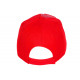 Casquette Tunisie Rouge et Blanche Drapeau Tunisien CASQUETTES PAYS