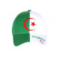 Casquette Algerie Blanche et Verte Drapeau Algerien Tendance CASQUETTES Nyls Création