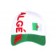 Casquette Algerie Verte et Blanche Drapeau Algerien Tendance CASQUETTES Nyls Création