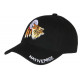 Casquette Loup Attrape Reve Native Pride Noire Biker Baseball CASQUETTES Nyls Création