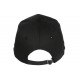 Casquette Time Is Money Noire Tendance en Coton Baseball CASQUETTES Nyls Création