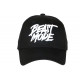 Casquette Beast Mode Blanche et Noire Fashion en Coton Baseball CASQUETTES Nyls Création