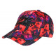 Casquette Time Is Money Rouge Streetwear Originale Billets de Banque CASQUETTES Nyls Création