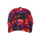 Casquette Time Is Money Rouge Streetwear Originale Billets de Banque CASQUETTES Nyls Création