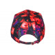 Casquette Time Is Money Rouge Streetwear Originale Billets de Banque CASQUETTES Nyls Création