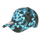 Casquette NY Bleue et Noire Fashion Streetwear Baseball Smoky CASQUETTES Hip Hop Honour