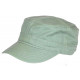 Casquette Militaire Vert Celadon Army en Coton Tendance Cliff CASQUETTES Nyls Création