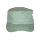 Casquette Militaire Vert Celadon Army en Coton Tendance Cliff CASQUETTES Nyls Création