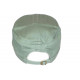 Casquette Militaire Vert Celadon Army en Coton Tendance Cliff CASQUETTES Nyls Création