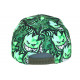 Casquette Enfant Verte Print Original Diablotins Fire NY 7 a 11 ans Casquette Enfant Hip Hop Honour