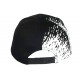 Casquette Enfant Noire Tags Blancs City Baseball Noryk 7 à 11 ans Casquette Enfant Hip Hop Honour