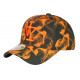 Casquette Enfant Orange et Noire Originale Smoky NY Baseball 7 a 11 ans Casquette Enfant Hip Hop Honour