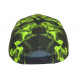 Casquette Enfant Verte Fluo Noire Originale Smoky Baseball 7 a 11 ans Casquette Enfant Hip Hop Honour