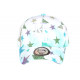 Casquette Enfant Etoiles bleues vertes pailettes Staring 7 a 12 ans Casquette Enfant Hip Hop Honour