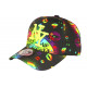 Casquette Enfant Jaune Fluo Originale Kiss Fashion 7 a 12 ans Casquette Enfant Hip Hop Honour